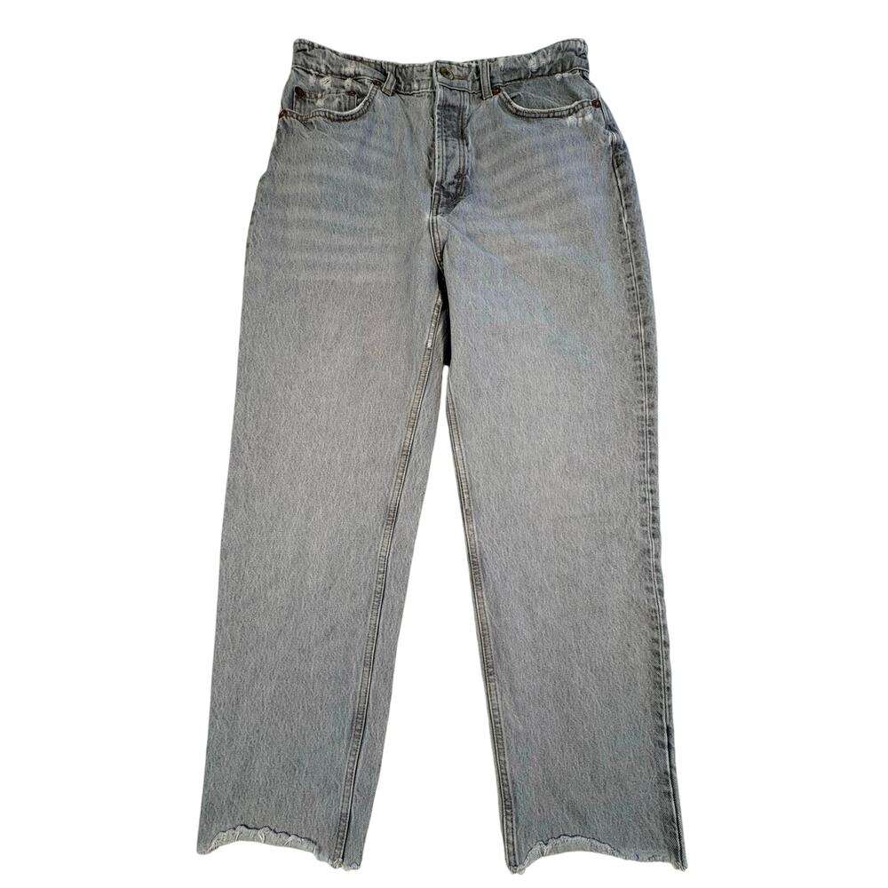 Zara High Rise Women Jeans - Gray